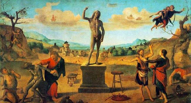 Piero di Cosimo The Myth of Prometheus